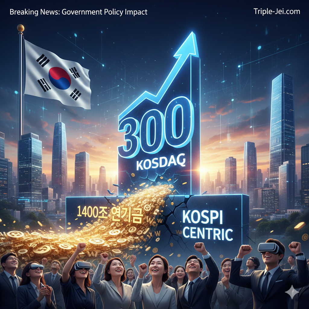 코스탁 3000을 당성하는 사진