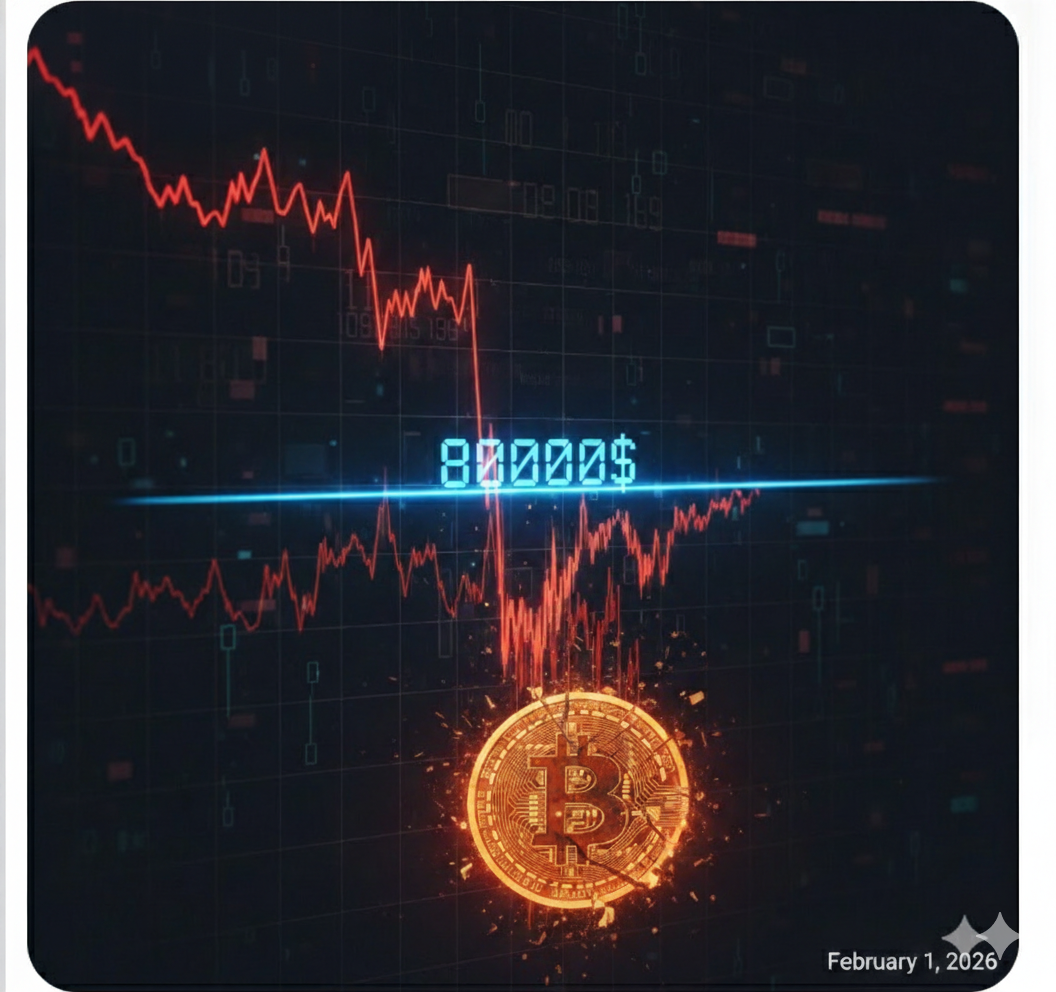 8만 달러 선이 무너진 비트코인 가격 하락과 반등을 위한 3가지 시나리오 분석 일러스트